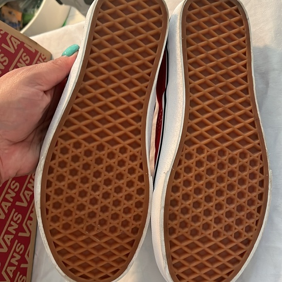 Checkered flame 🔥 slip on - Picture 9 of 12